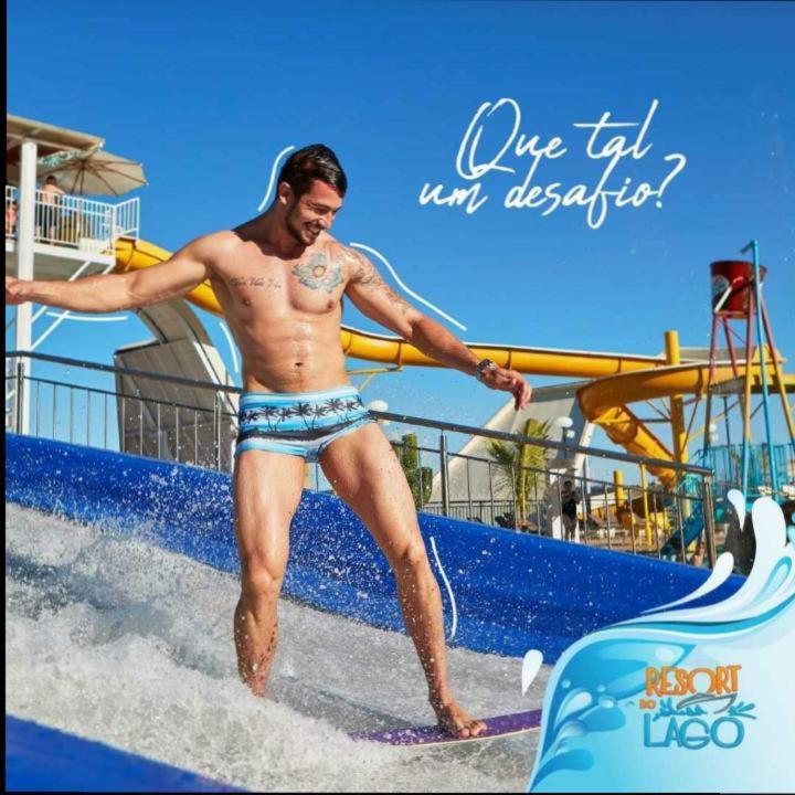 Resort Do Lago 1 Ou 2 Quartos กัลดัสโนวัส ภายนอก รูปภาพ