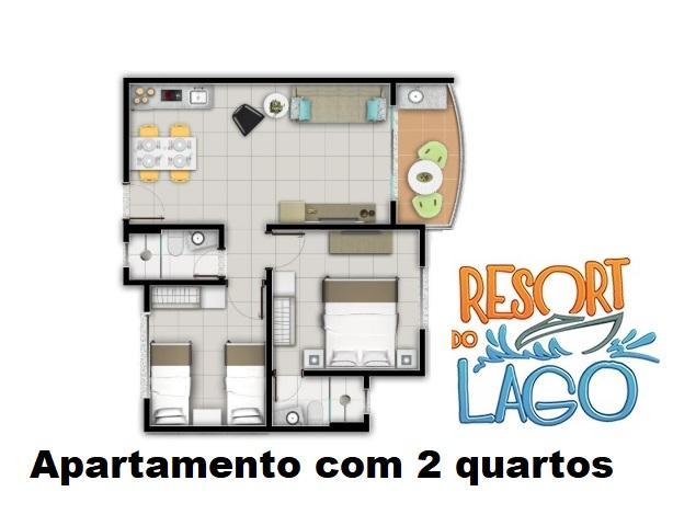 Resort Do Lago 1 Ou 2 Quartos กัลดัสโนวัส ภายนอก รูปภาพ